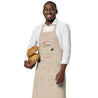 Cancer Organic cotton apron - Tan