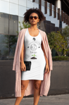 Virgo Element Dress - White