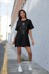 Taurus T-Shirt Dress - Black