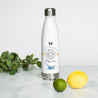 Pisces Symbol & Element Stainless Steel Water Bottle